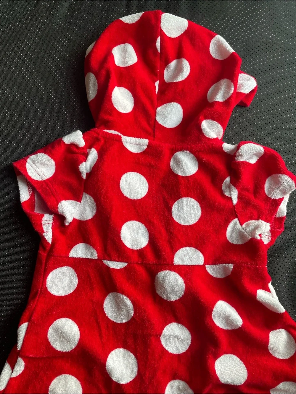 Disney Red and White Polka Dot Minnie Hooded Dress